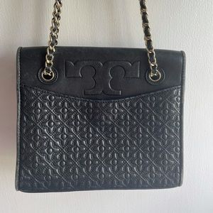 Tory Burch black leather bag